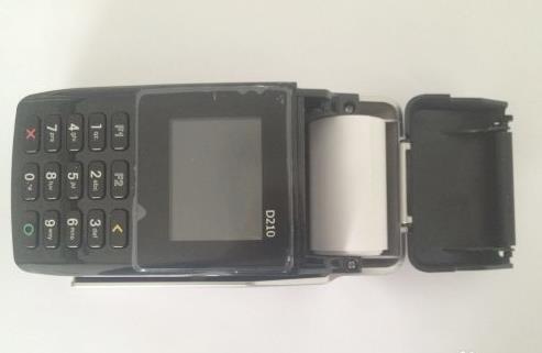 pos機裝紙的方法圖片 pos機裝紙的方法圖片